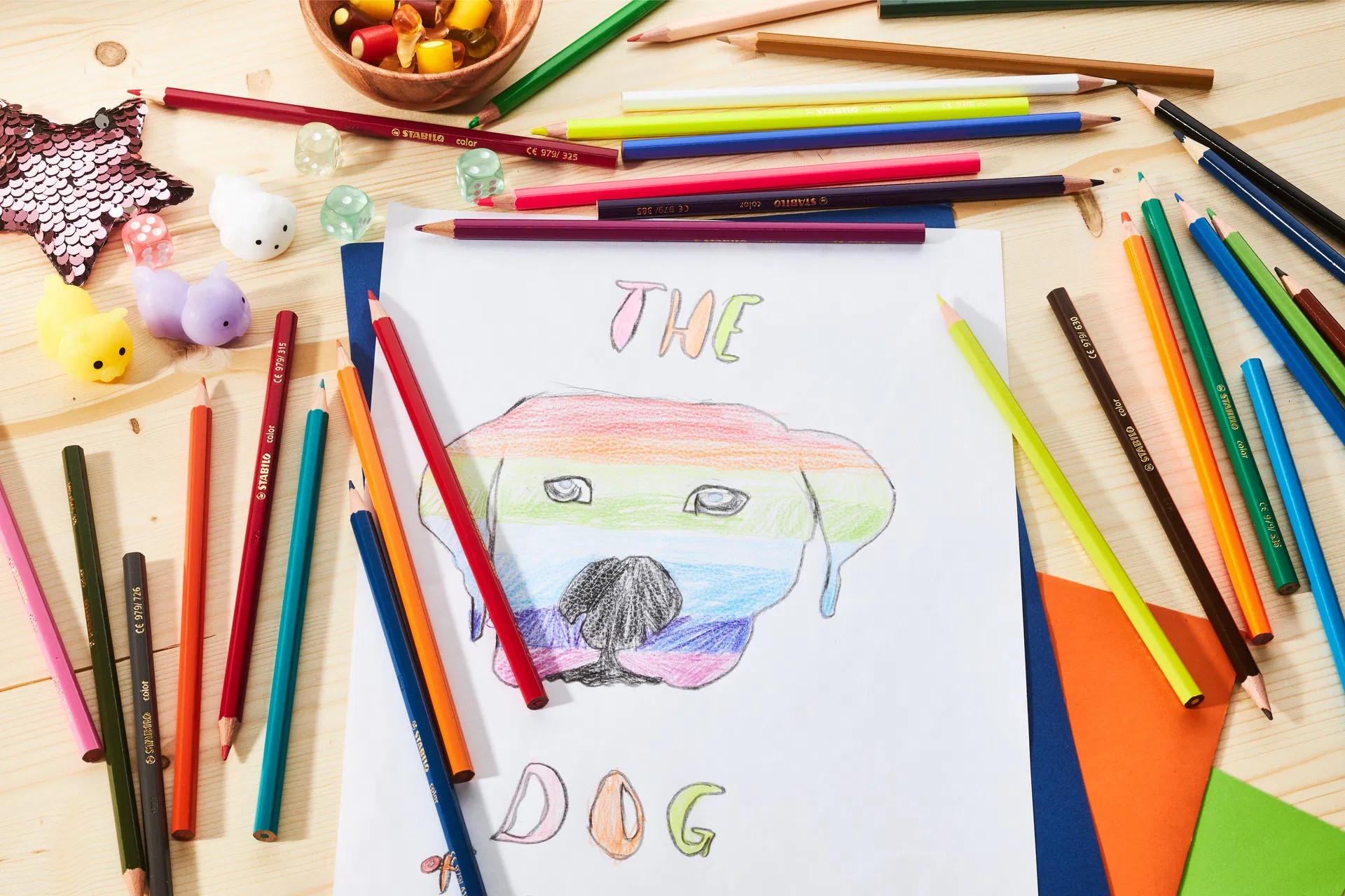 STABILO Color 18ks - ilustrace